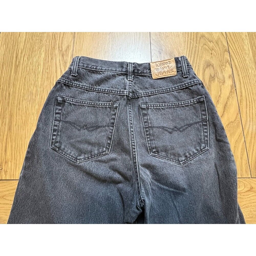 Whooz Blooz Jeans Vintage High Rise Mom Jeans Size 11/12 Regular‎ Y2K Hippie 90s - Picture 5 of 12